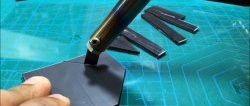 Hvordan man laver en kniv fra et loddekolbe til skæring af akryl, plexiglas, plast, PVC og skum