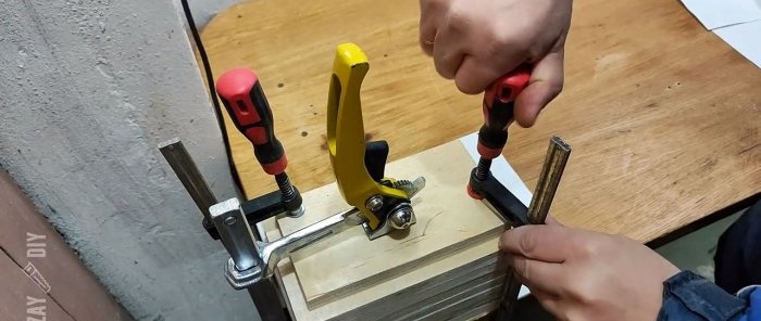 Kako napraviti snažan škripac od šperploče i dizalice
