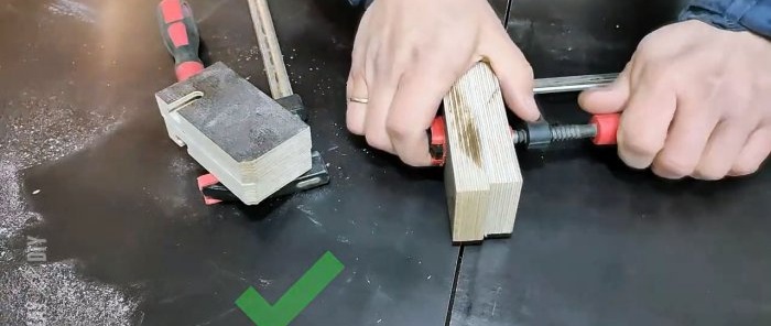 كيفية صنع نائب قوي من الخشب الرقائقي والمقبس