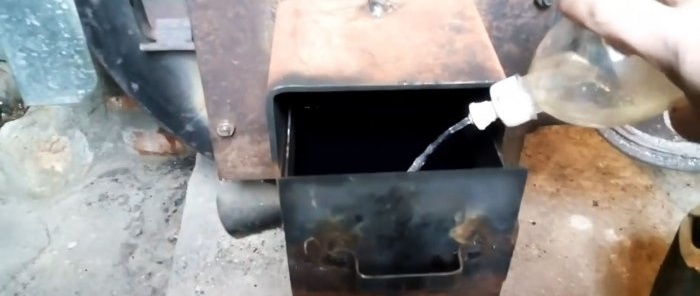 ¿Cuánto tiempo se quema 1 litro de residuos en un horno convencional?