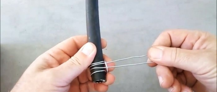 Homemade blank for tightening with a clamp