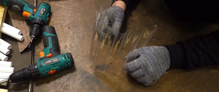 Hogyan készítsünk PET-palackokból pala készítő gépet