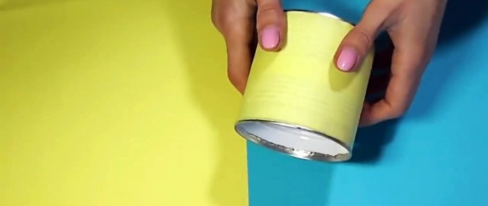6 crafts for decorating from cans