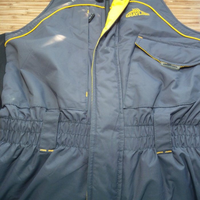 Repair of insulated bib overalls is ready