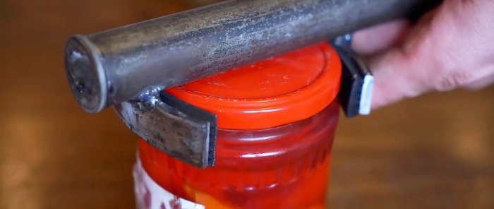 Πώς να φτιάξετε ένα ανοιχτήρι βάζων με βιδωτά καπάκια