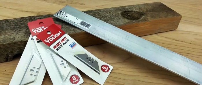 Materiali per realizzare un coltello da cucina