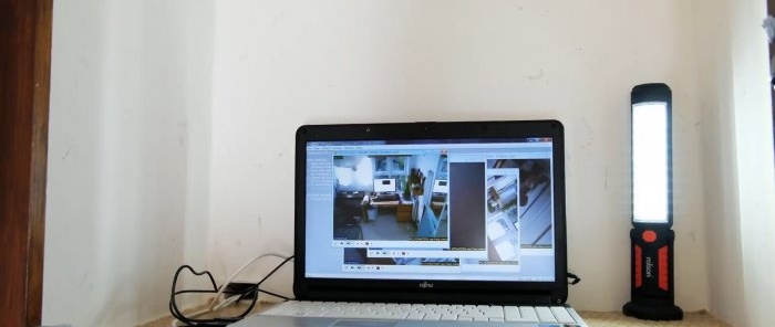 Utilizza una webcam per monitorare i locali