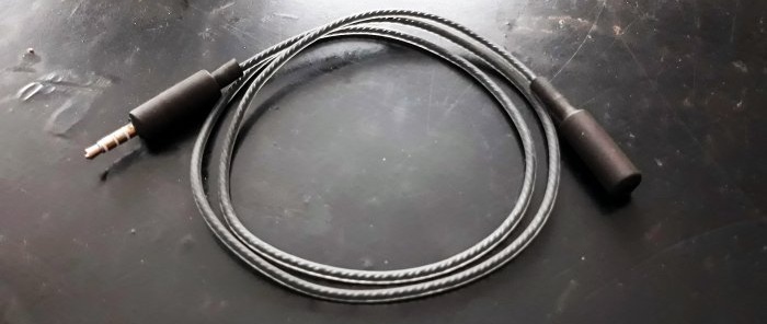 Com fer un cable d'extensió d'auriculars amb un micròfon