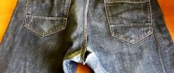 Hvordan sy opp en rift mellom jeansbena