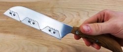Come realizzare un coltello da cucina leggero e affilatissimo che non richiede affilatura