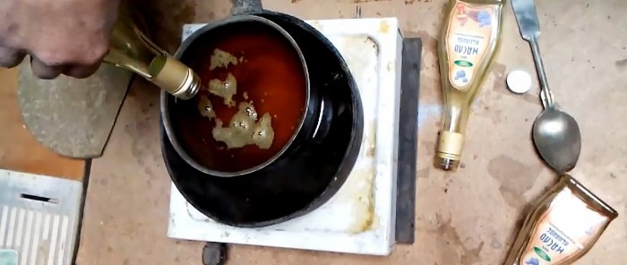 Cara memasak minyak asli untuk menghamili kayu