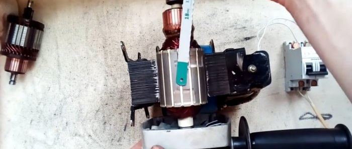 Cómo hacer un dispositivo a partir de un transformador para comprobar rápidamente la armadura de un motor eléctrico
