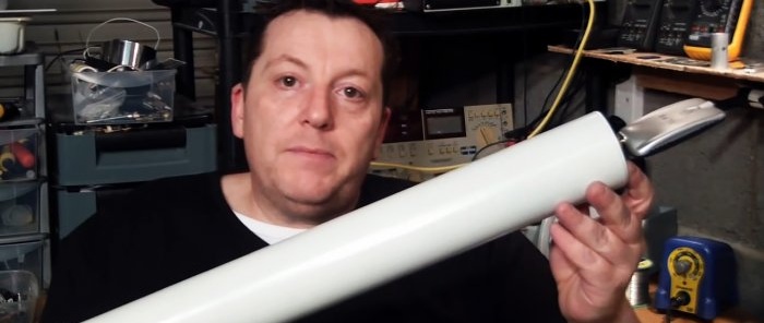 Antenă WiFi cu rază lungă de acțiune DIY realizată din țeavă PVC