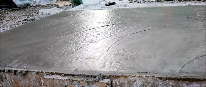 Bagaimana untuk melakukan konkrit berkualiti tinggi sendiri selama bertahun-tahun