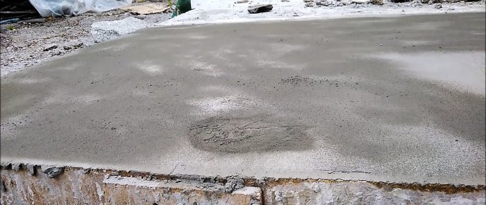 Bagaimana untuk melakukan konkrit berkualiti tinggi sendiri selama bertahun-tahun