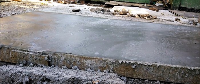 Kā pašam veikt kvalitatīvu betonēšanu daudzu gadu garumā