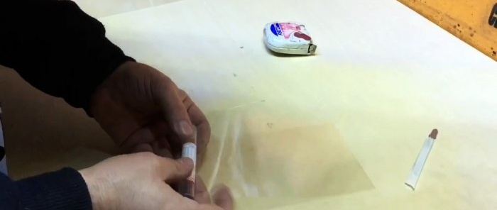 DIY blyantlommesag
