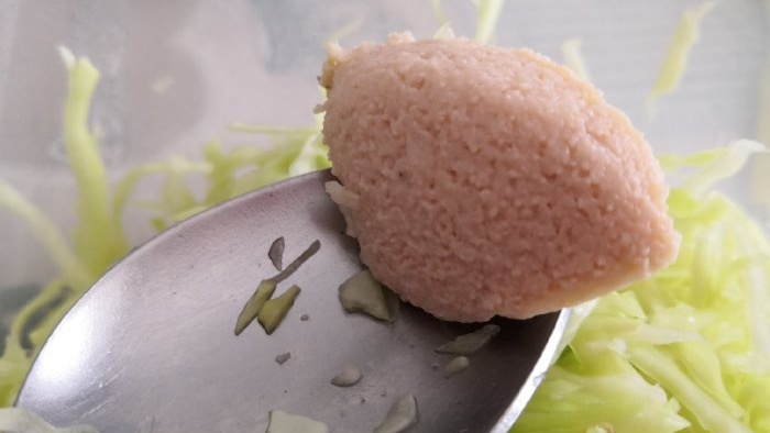 Kohl-Kaviar-Salat für 100 Rubel werden Sie immer wieder kochen