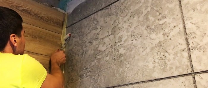 Kako napraviti jeftinu imitaciju zidnih pločica od gipsa