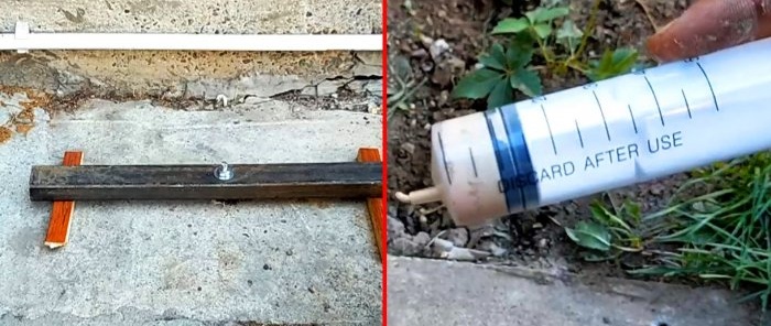 Φτηνές, αξιόπιστες χημικές άγκυρες DIY