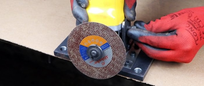 2 simple at kapaki-pakinabang na mga homemade attachment para sa isang angle grinder
