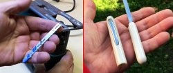 DIY džepna pila s olovkom