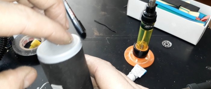 Cara membuat blower arang elektrik untuk barbeku