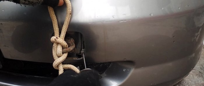 Paano itali ang isang malakas na towing knot na madaling makalas