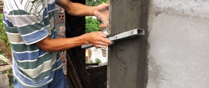 Hoe maak je een mooi frame voor raam- of deuropeningen