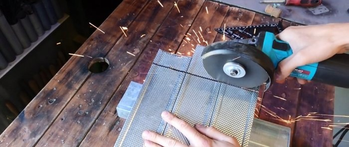 DIY futrālis izgatavots no profila lūžņiem