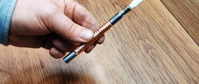 Kako napraviti držač ručke za oštrice skalpela od sidrenog vijka