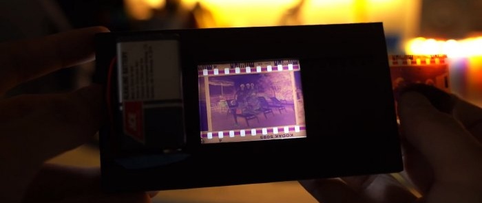 How to digitize photographic film using a homemade scanner and smartphone