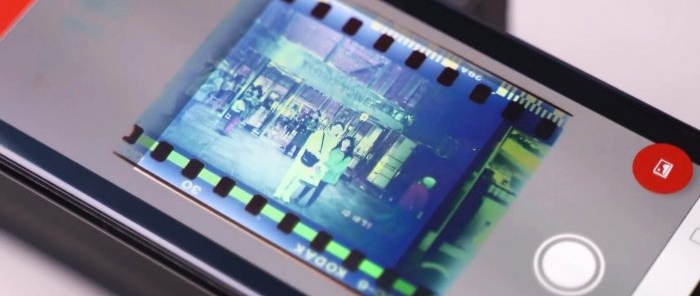 How to digitize photographic film using a homemade scanner and smartphone