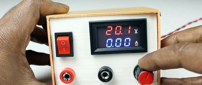 Kako pretvoriti obično napajanje od 12 V u laboratorijski regulirano napajanje od 325 V