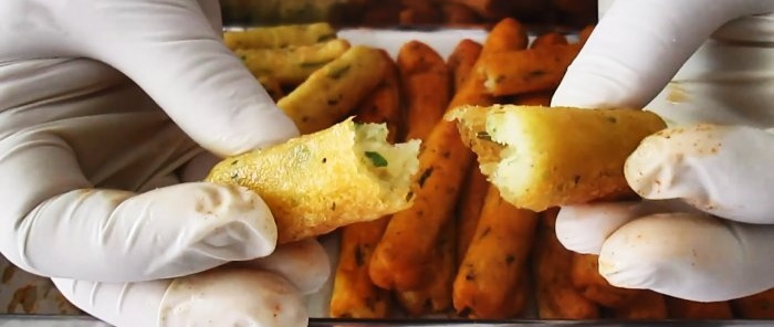 De délicieux bâtonnets de pommes de terre quand on en a marre des chips et des frites