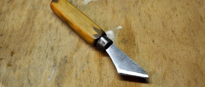 Cum se face un tăietor dintr-o spatulă veche
