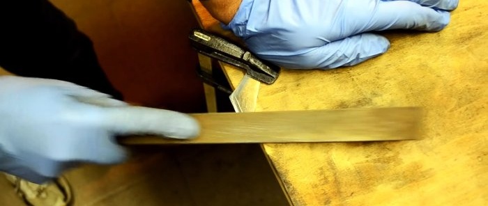 Jak zrobić nóż ze starej szpatułki