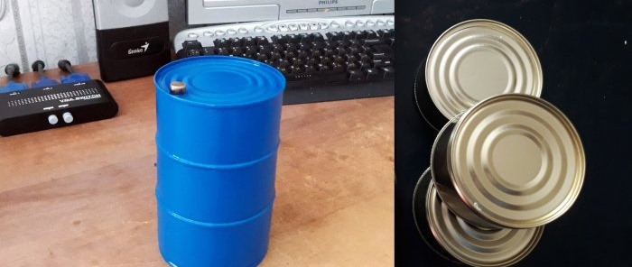 How to solder a flask Barrel from tin cans