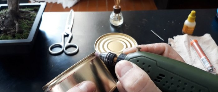 How to solder a flask Barrel from tin cans