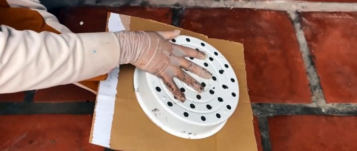 Πώς να φτιάξετε ένα τραπέζι βεράντας με κύκνους από τσιμέντο