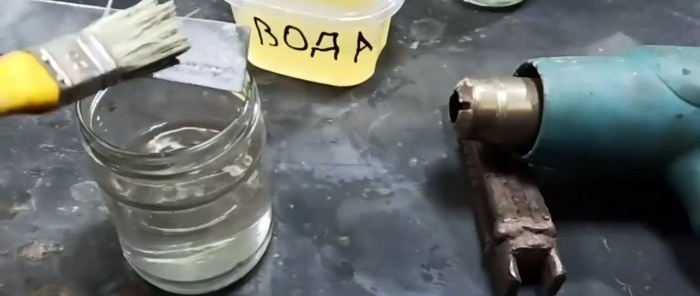 Une façon de recouvrir l'acier de zinc sans électrolyse à la maison