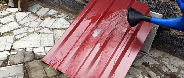 Как надеждно да запечатате дупка във всеки покрив