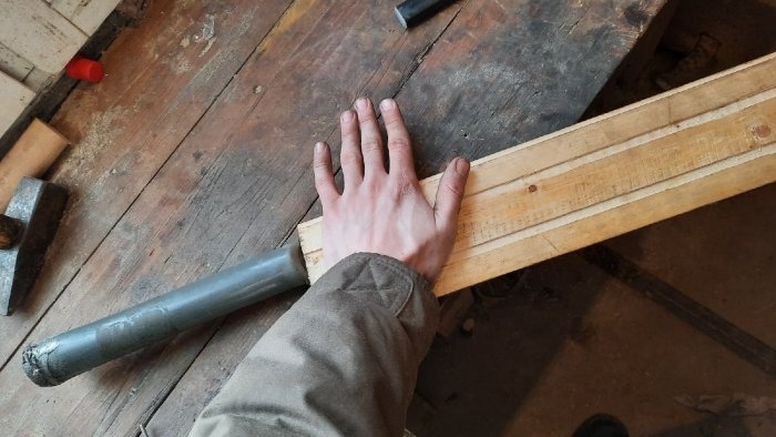 Kako napraviti korice za nož od PVC cijevi i kože