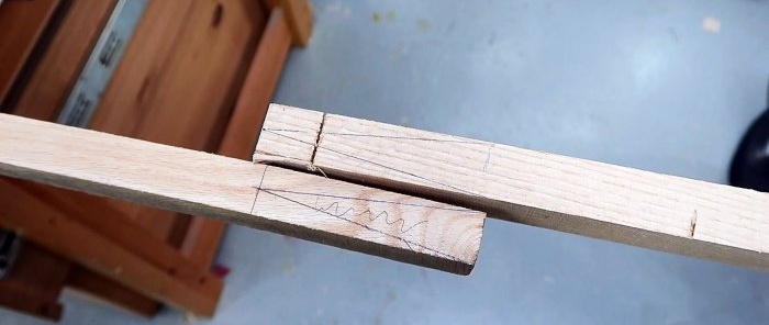 Hur man skarvar trä och gör en lång taklist