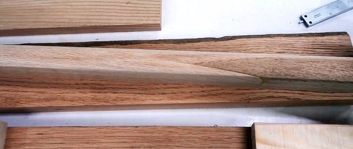 كيفية لصق الخشب وصنع كورنيش طويل