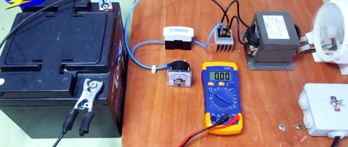 Cum se face un încărcător de baterie de mașină dintr-un cuptor cu microunde