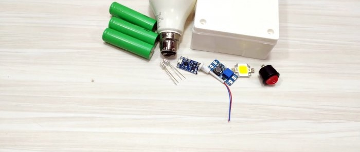 How to Make a Rechargeable Powerful Emergency Light