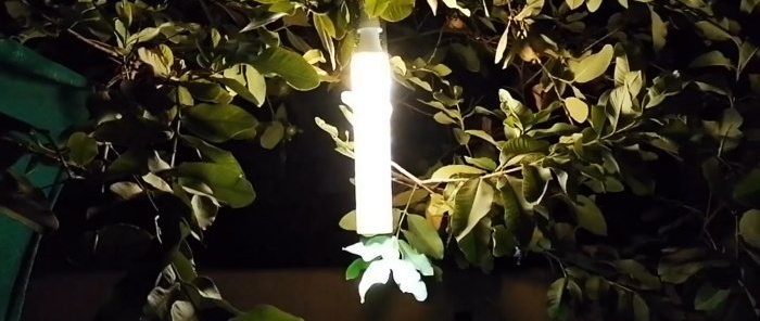 Hoe maak je een tuinlamp van PVC-buis?