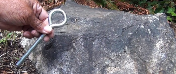 كيف وماذا يتم الحفر في الحجر الطبيعي وتثبيت السحابات فيه