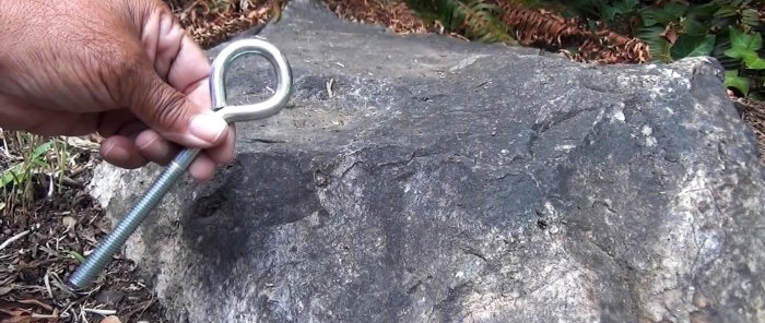 Cómo y con qué perforar piedra natural e instalar sujetadores en ella.